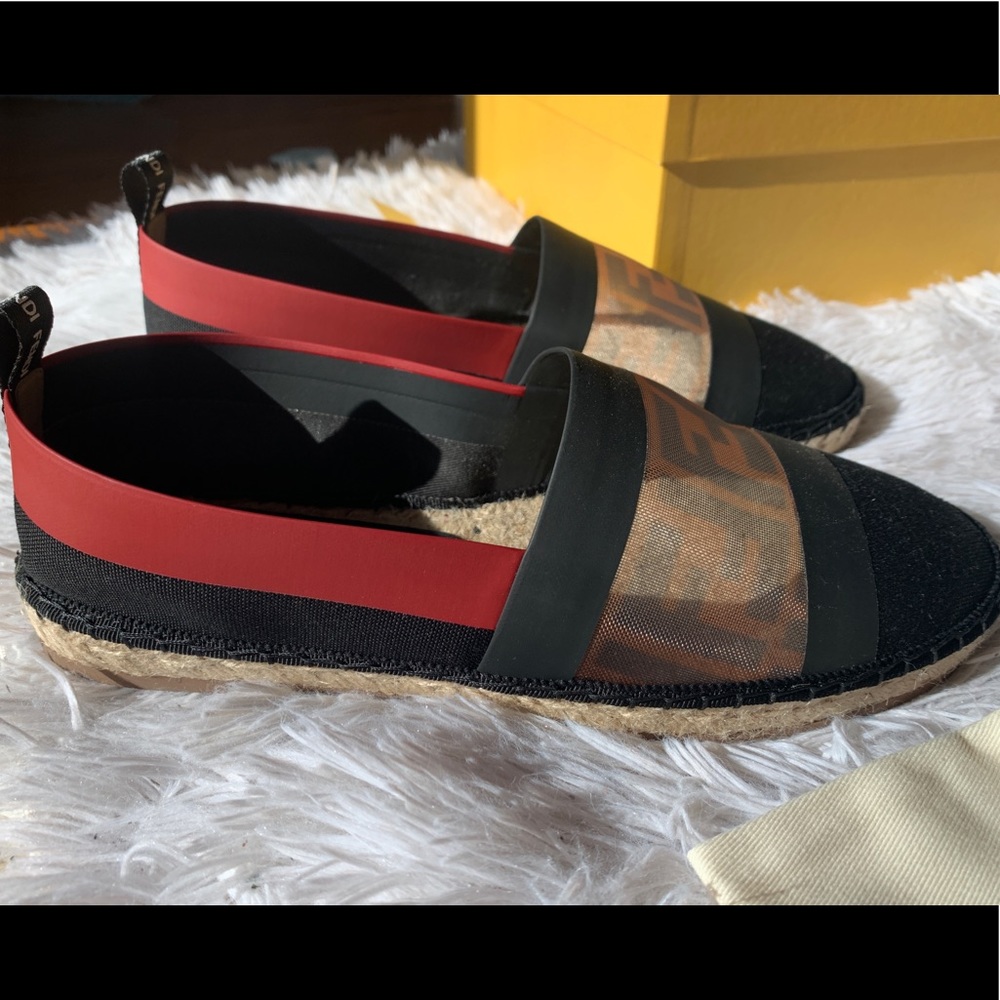 Mesh Fendi Espadrilles